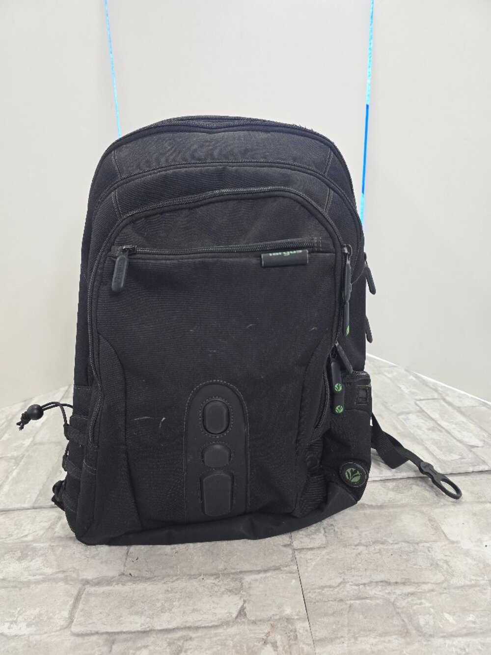 Targus 15.6" Spruce EcoSmart Laptop Backpack Black TBB013US Checkpoint-Friendly